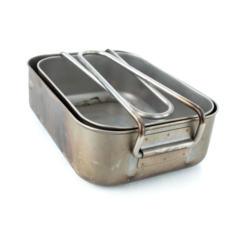 Dutch Stainless Steel Mess Kit 2pc, , large image number 3